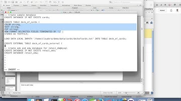 Data Warehouse using Hadoop eco system - 05 Create Databases Hive DDL Theory
