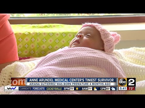 Anne Arundel Medical Center's tiniest survivor