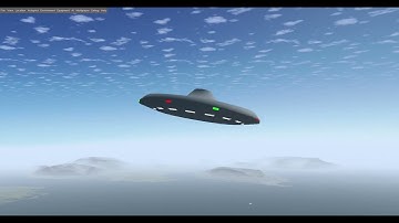 Flying the UFO (FlightGear)