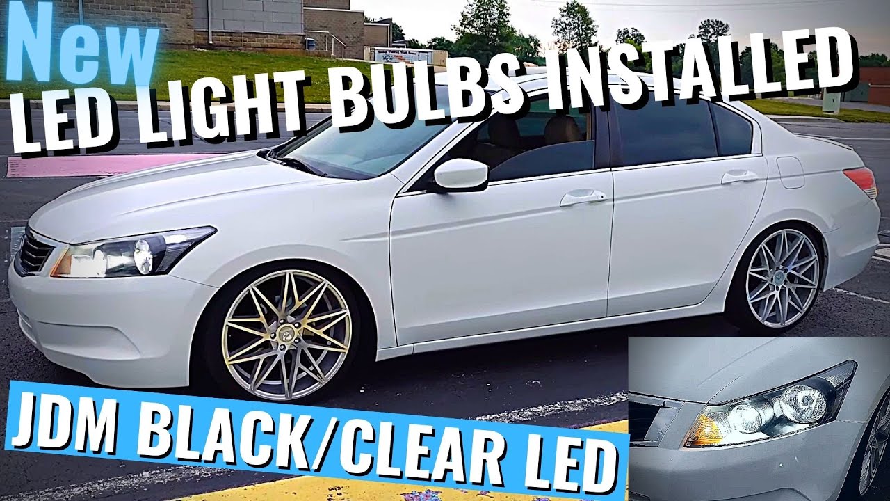 Replaced my stock Halogen Bulbs with LED Headlights, Turn Signals