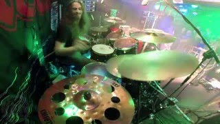 VADER@Vicious Circle-James Stewart-live in Bielsko 2016 (Drum Cam)