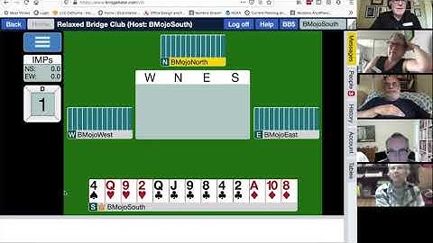 How to play bridge on BridgeBase Online (BBO)