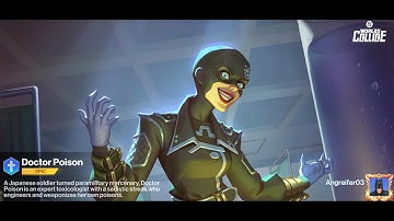 DC Worlds Collide - Dr. Poison | Quick Stream, playing hurt