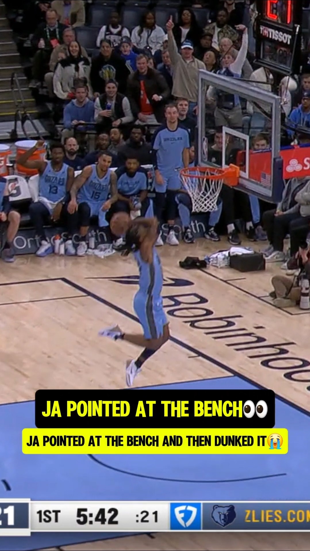 Ja is still Dunking it??