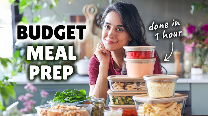 MEAL PREP | 10 healthy meals in 1 HOUR (+ PDF guide) thumbnail