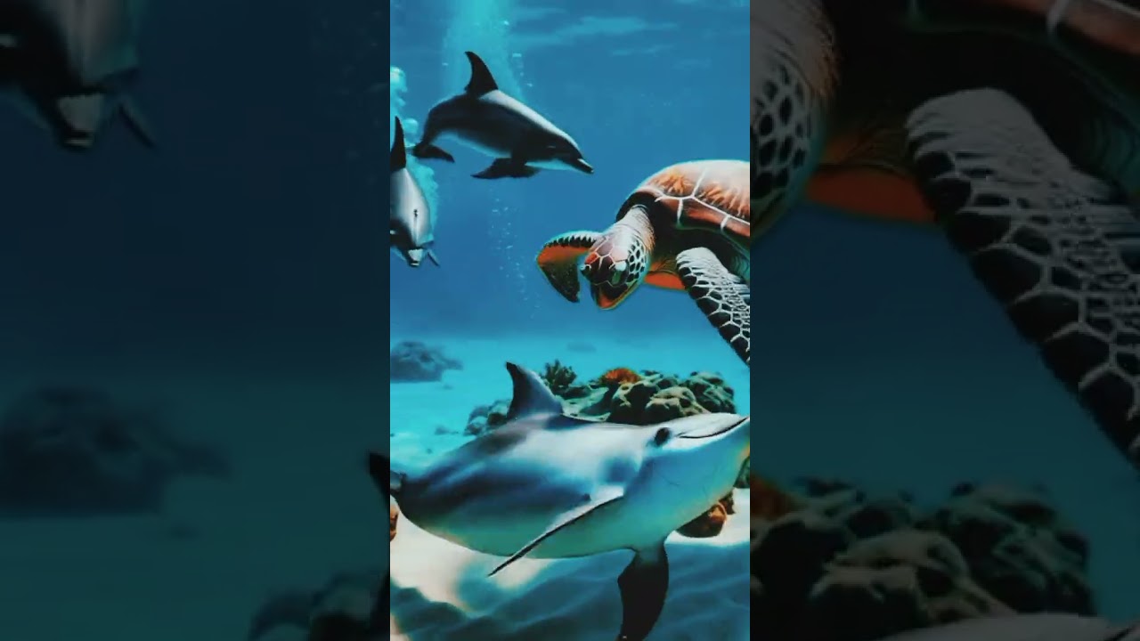 The Brave Dolphin and the Angry Fish | An Ocean Adventure Story