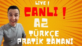 Canlı - Live | Türkçe Pratik Zamanı  - Turkish Practice Time | 5 Important Words