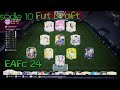 My 10 thepisode of Fut draft on EAFc 24my final gameplay  My 10 thepisode of Fut draft on EAFc 24my final gameplay