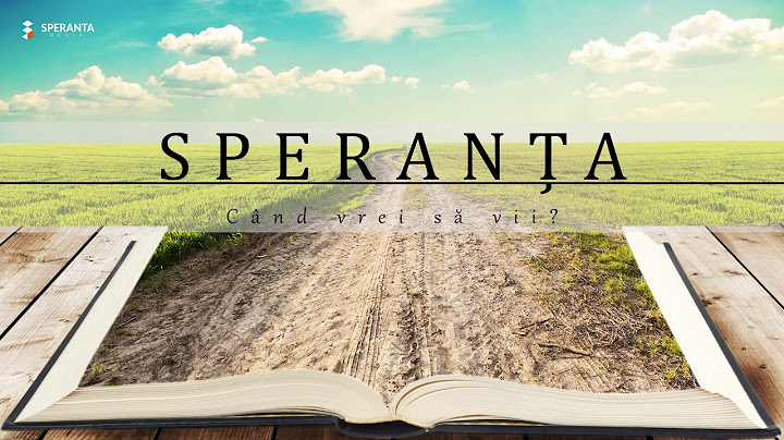 Când vrei să vii - Grupul Speranța vol 39