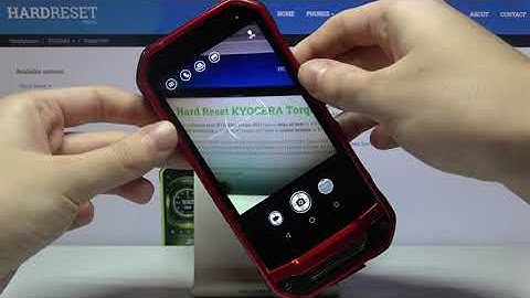 How to Activate Camera Leveler in KYOCERA Torque G03 – Turn On Photo Stabilizator