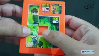 Nine Piece Sliding Puzzle No 14 Ben10 Solved | Kids Puzzle Solved Logically | Puzzle Toy Solved screenshot 2