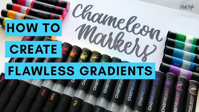 Comparing Chameleon Markers: Chameleon Vs Copic (and other alcohol