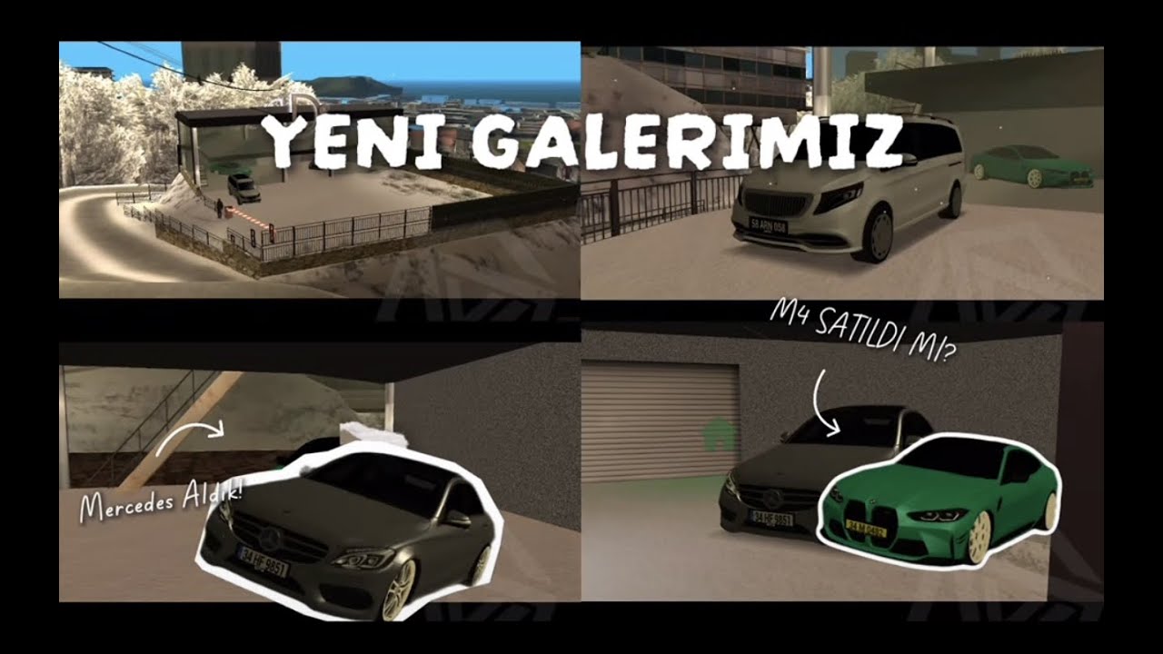 YENİ GALERİ KİRALADIK ! MERCEDES C KASA ALDIK ! ALPHA ROLEPLAY ARAN AUTO BÖLÜM 23