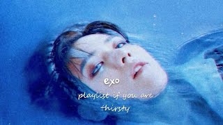 exo sexy playlist w\/rain for thirsty exols