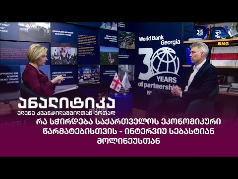 რა სჭირდება საქართველოს ეკონომიკური წარმატებისთვის? - ინტერვიუ სებასტიან მოლინეუსთან