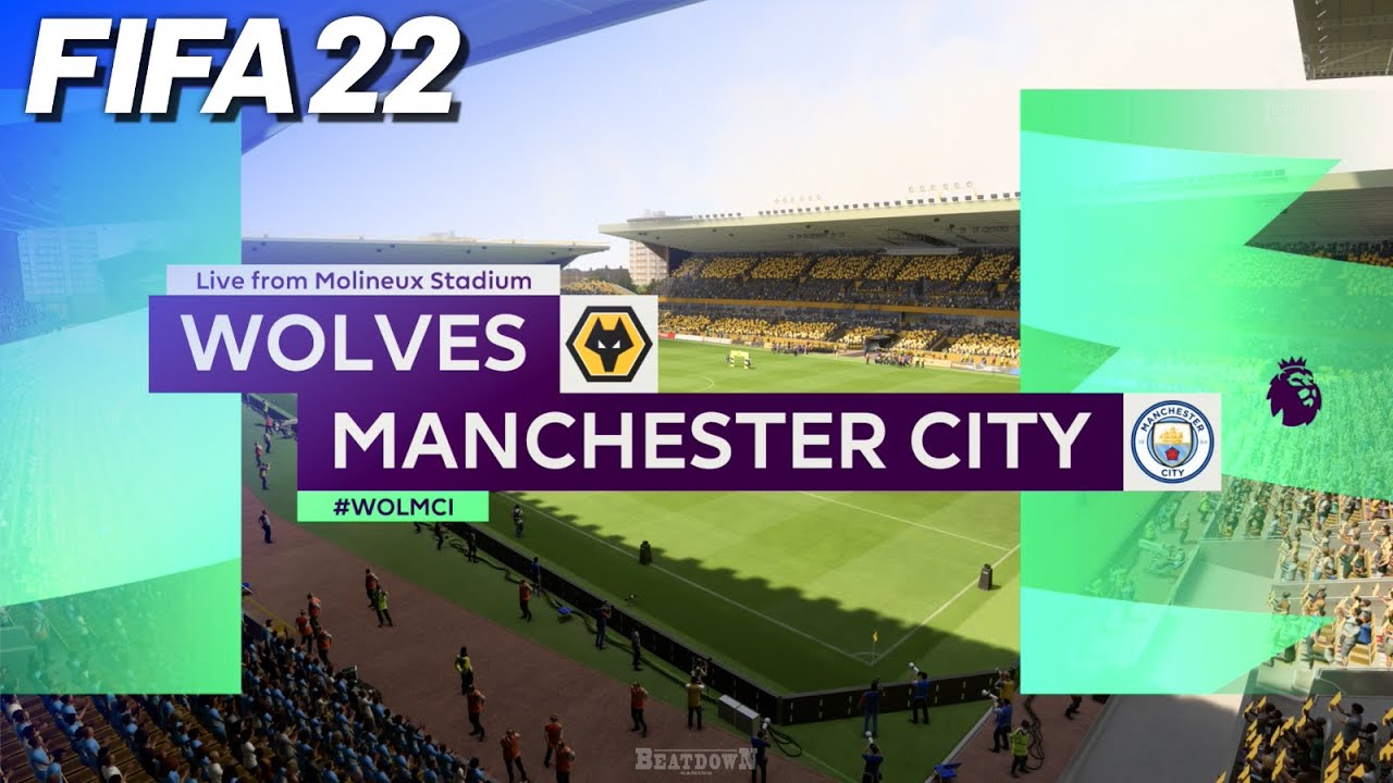 FIFA 22 - Wolverhampton Wanderers vs. Manchester City | '22/'23 Premier League