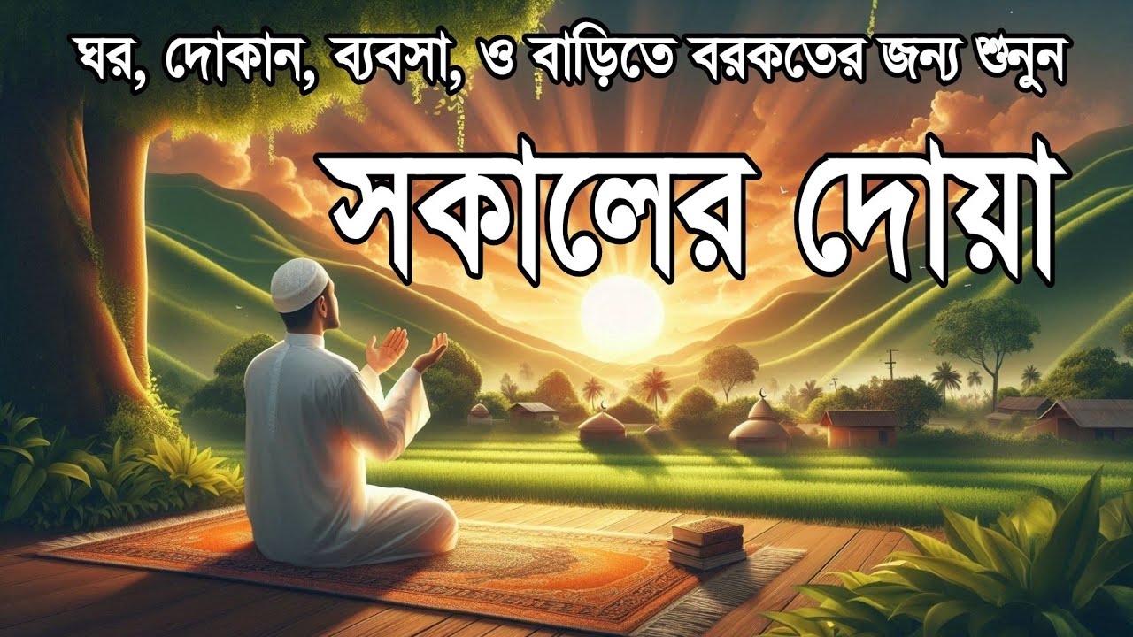 সকালটা শুরু হোক হৃদয় শীতল করা বরকতময় আয়াত দিয়ে। সকালের দোয়া ও জিকির । Morning Dua Full by Alaa Aqel