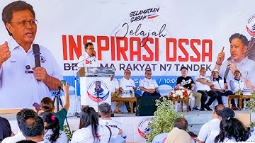 (PRN Sabah) Shafie Apdal: Jelajah Selamatkan Sabah Bersama Rakyat Tandek Sabah