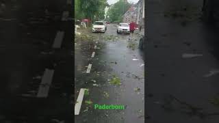 торнадо в Германии Tornado in Paderborn 20.5.222