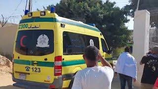 First Ambulances With Gaza Wounded Arrive At Egyptian Hospital Afp