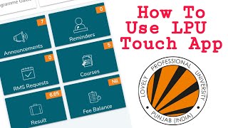 How to use LPU Touch App| Use LPU Econnect on Android/iOS Application | LPU Econnect on LPU Touch screenshot 4