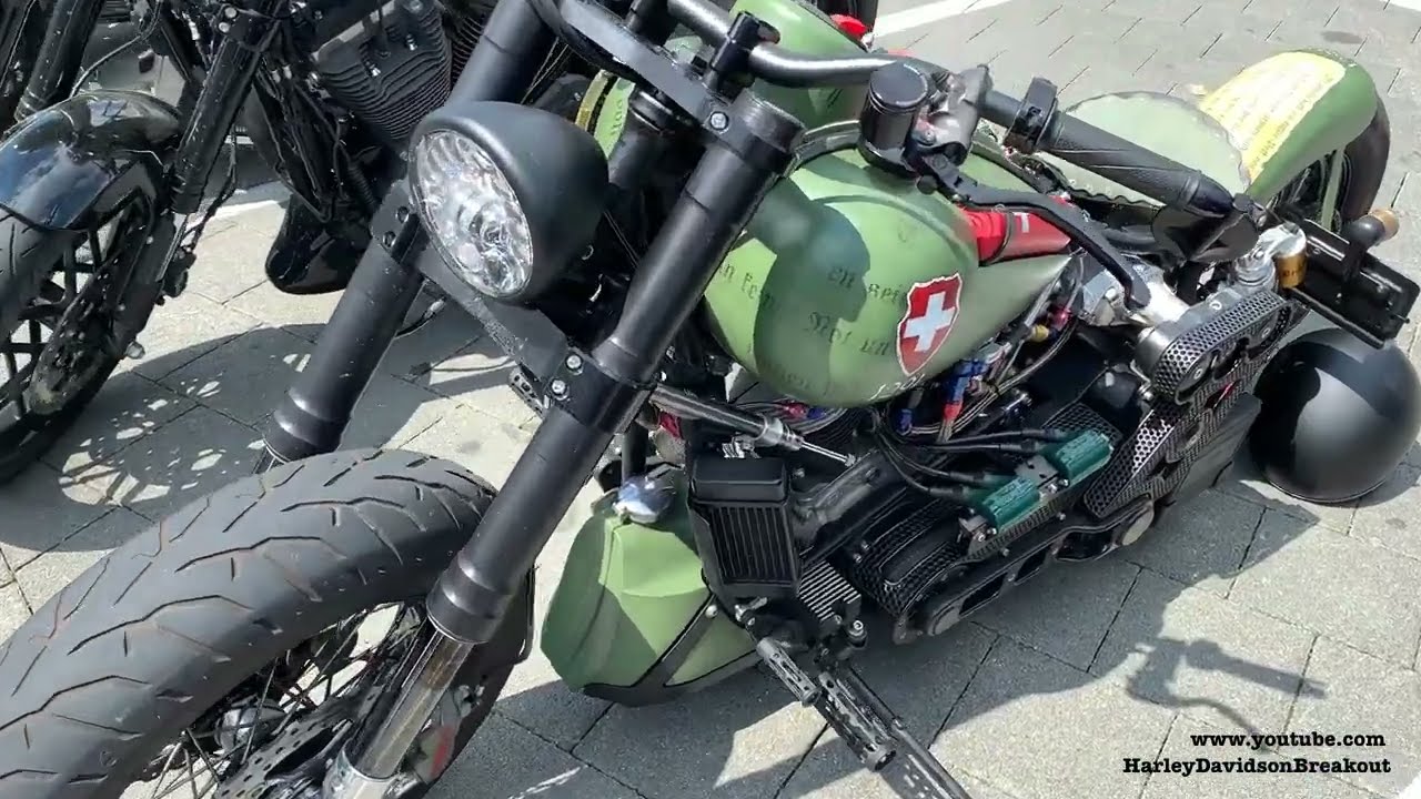 Harley Davidson Shovelhead Supercharger Sound - YouTube