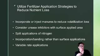 Optimizing Nutrient Management: Episode 10 - Nutrient Application Efficiencies