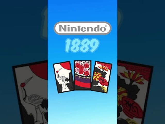¿Sabías que Nintendo tiene más de 130 años?😮