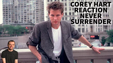 Reaction to Corey Hart - Never Surrender Song Reaction!