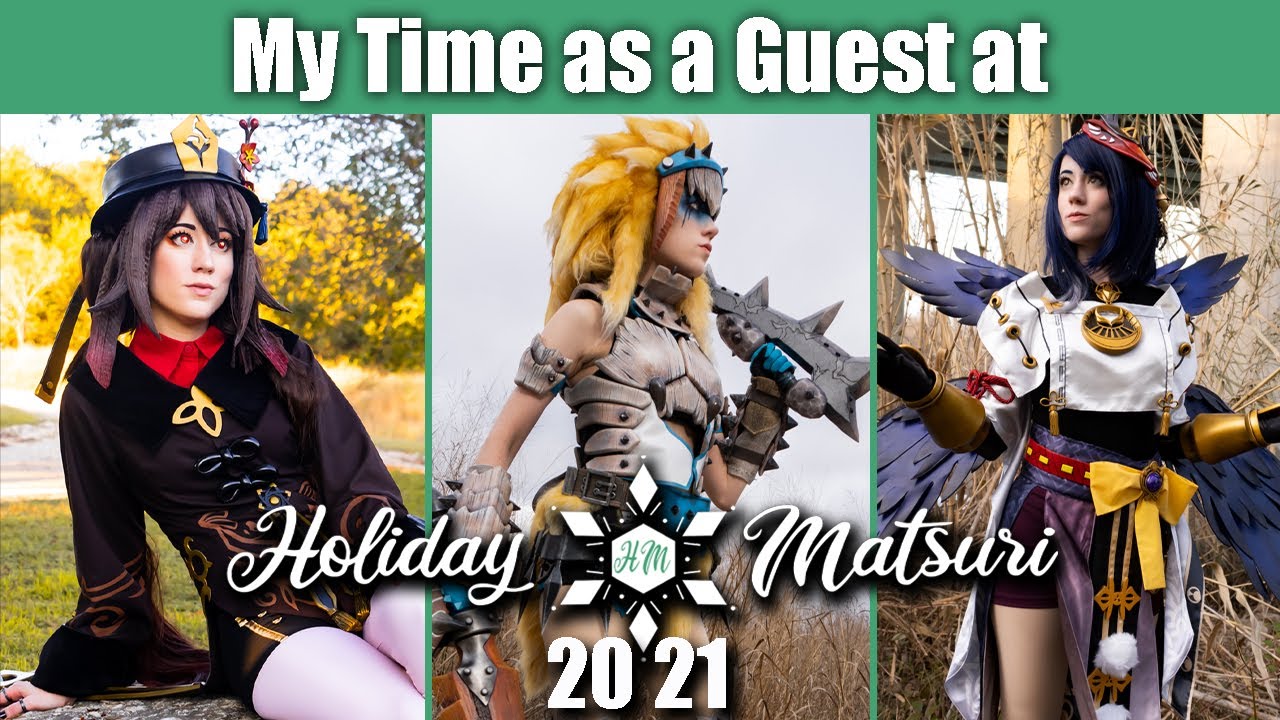 My time as a Cosplay Guest at Holiday Matsuri 2021 | Vlog