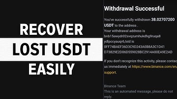 How to Recover USDT Sent to Wrong Network (Quick & Easy)