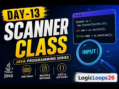 Scanner class in Java