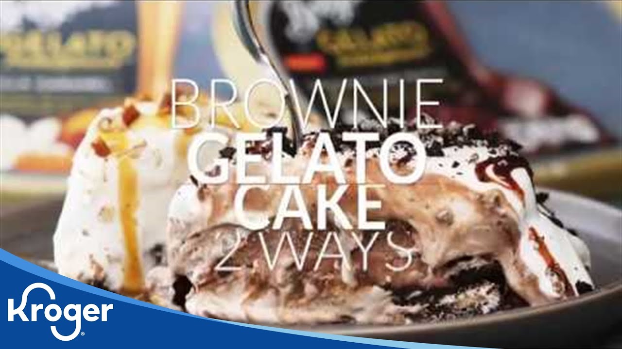 How to Make Brownie Ice Cream Cake Kroger Recipes Kroger YouTube