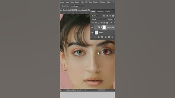 How to change eye color in photoshop #photoshop #photoshoptutorial #adobe