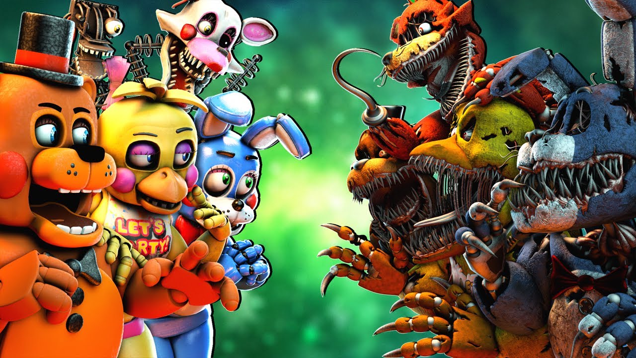 [SFM FNaF] Demented vs Toys