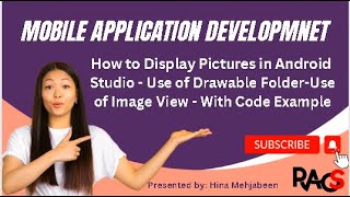 How to Display Pictures in Android Studio - Use of Drawable Folder - Image View -With Code Example