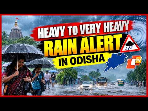 Odisha To Experience Heavy Rainfall From Sept 23 Due To Deep Depression Over Bay Of Bengal