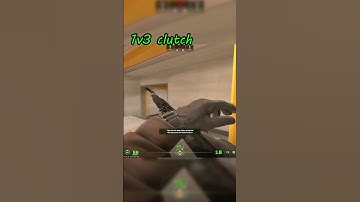 1v3 Nuke clutch #cs2 #shorts