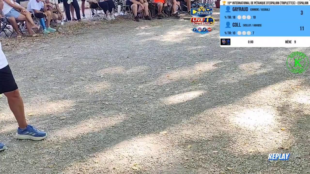 Miniature : 15ᵉ INTERNATIONAL DE PÉTANQUE D'ESPALION - 🏆 CADRAGE - VÉTÉRANS