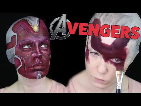 A Marvel Makeup Tutorial | The Vision from WandaVision