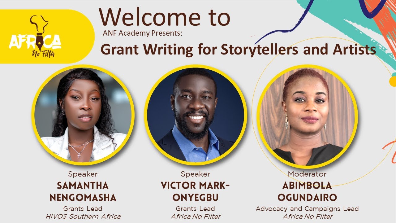 ANF Academy | Grant Writing for Storytellers and Artists