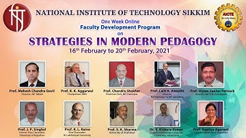 One Week Online FDP on "Strategies in Modern Pedagogy" - Day 2