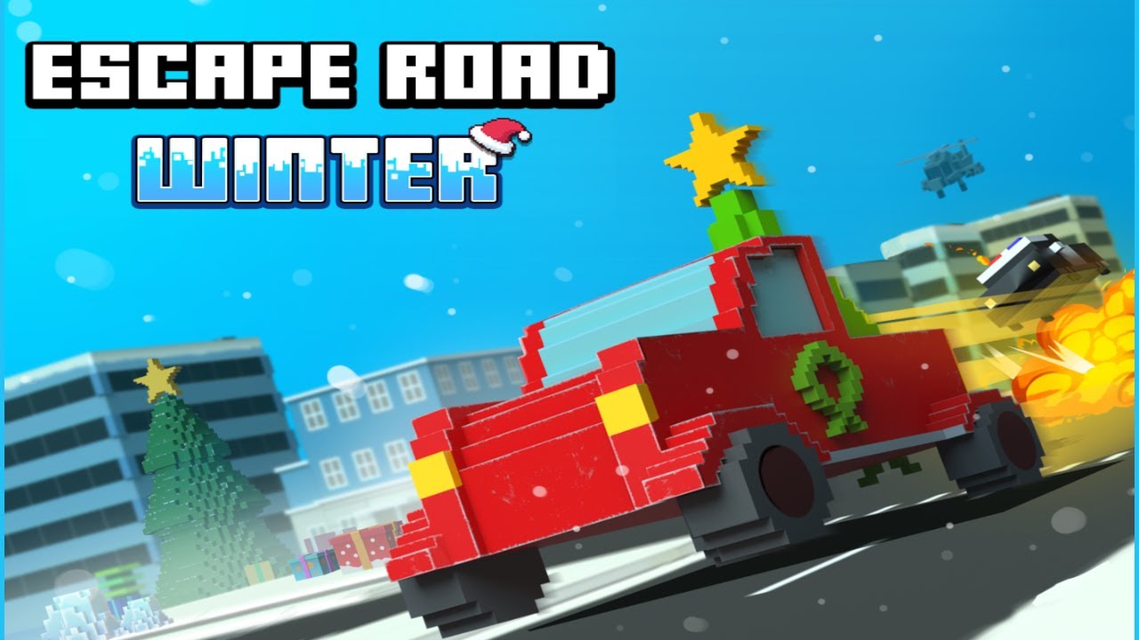 Escape Road Winter Gameplay