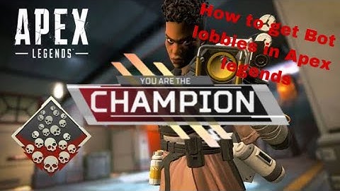 THE NEWEST WAY To Get Bot Lobbies In Apex Legends Season 14