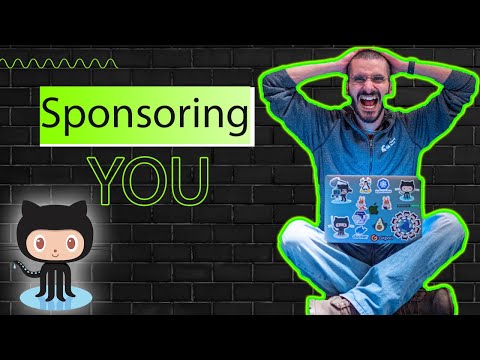 REACTING to your GitHub SPONSORS page