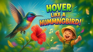 🌺 Hover Like a Hummingbird! 🐦 Amazing Bird Facts & Fun Games for Kids | Jungle Journey