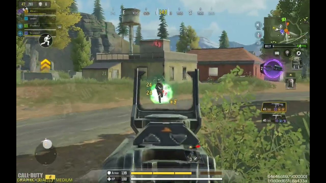 17 Kills Squad team | Codm Battle Royale | Samsung Tab S7 FE 