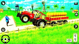 Real Farming Tractor Driving Simulator 3D | Grand Transport Farming 11Level | Android iOS Gameplay screenshot 5