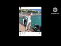 شمس الكويتية بجانب طيارتها الهليكوبتر تتنقل بها بالمايوه 