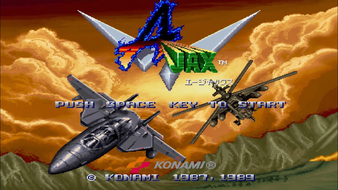 X68000用ソフト A-JAX エージャックス コナミ X68000】A-JAX【エンディングまで】 - YouTube